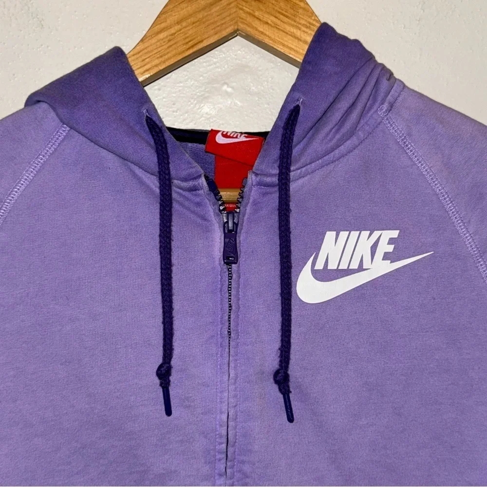 Nike Lavender Full Zip Up Hoodie Women’s Size Small